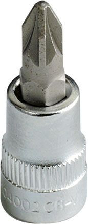 Projahn douille 1/4" Pozidriv Nr 1, 104001