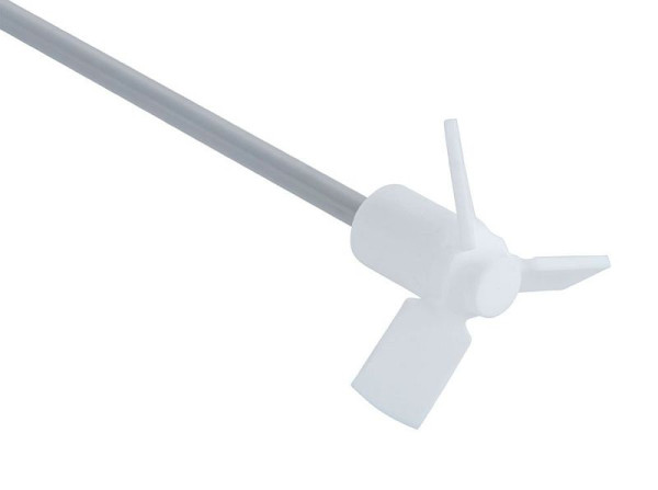 Agitateur à hélice IKA, 3 pales, PTFE, Ø75 mm, 350 mm, R 1389 (revêtu PTFE), 0002343600