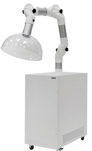 GEOVENT GeoGo Mini - Appareil de filtration mobile White Line avec bras d'extraction, 15-150