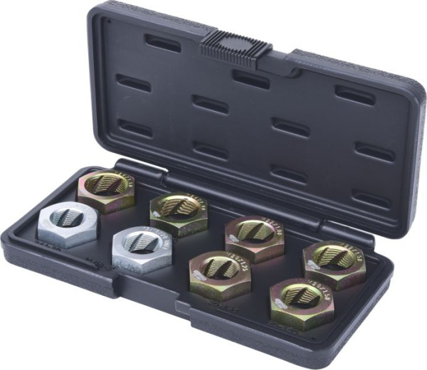 KS Tools Kit de réparation de filetage d'arbre de transmission, 8 pièces, 150.4900