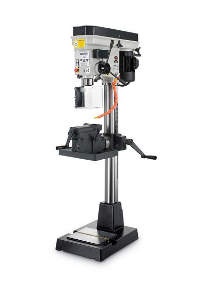 Perceuse à colonne à grande vitesse ELMAG PREMIUM, modèle V25E PGMincl. table étau pivotante, 81032